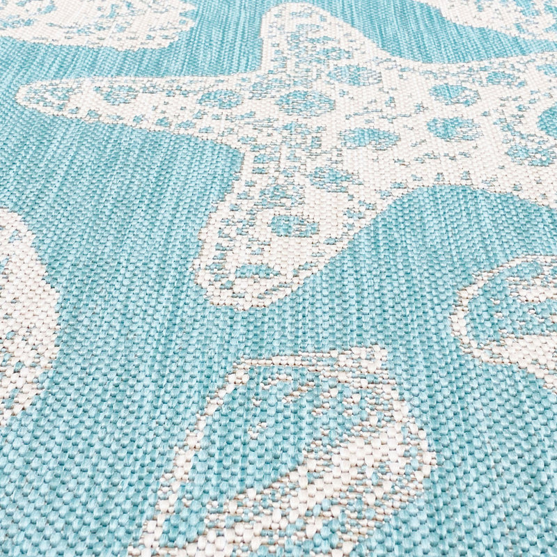 Tapis intérieur / extérieur Seraphine, Rond 5 pi 3 po