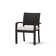Ehrenfried Powder Coated Aluminum Outdoor Stacking Dining Armchair with Cushion