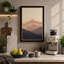 Mountains at Dawn Scandinavian - Wrapped Canvas-1516999002-1516998980