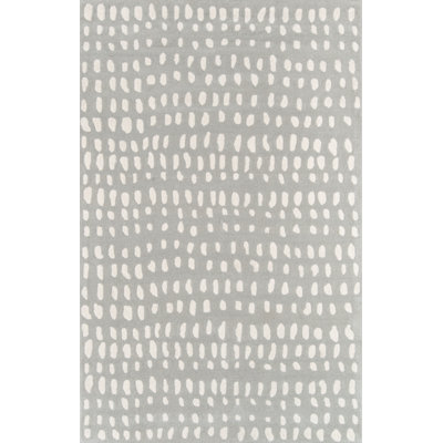Pacchi Gray Hand-Tufted Abstract Rug