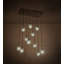 Luminaire suspendu chromé à 11 lumières Danniella