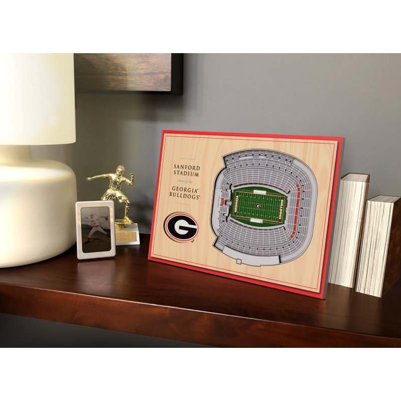 Affichage de bureau ncaa 3d stadiumviews, Université de la Géorgie