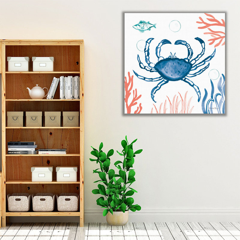 Coastal Jewels V - reproduction d'art sur toile, H 30 po x l 30 po