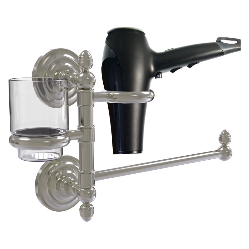 Barre à serviettes murale 15 "leamore, Nickel satiné