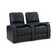 Dedera Leather Home Theater Seating with Cup Holder