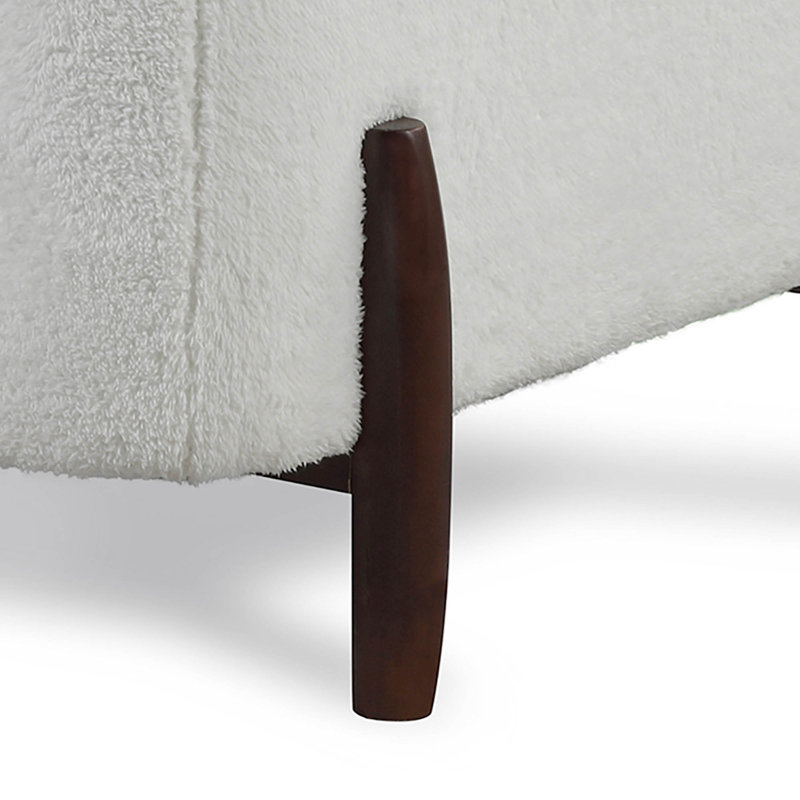 Vestin 35.5'' Sherpa Fabric Accent Chair