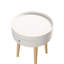 Table de chevet avec canapé-tiroir de rangement et table basse pour la chambre à coucher et le salon-106340892-112217629