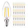 4 Watt B11 LED Smart Dimmable Light Bulb E12/Candelabra Base