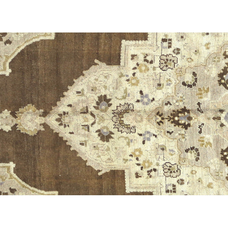 Gallery Size One-of-a-Kind 7'5" X 12'9" 1960s Wool Area Rug in