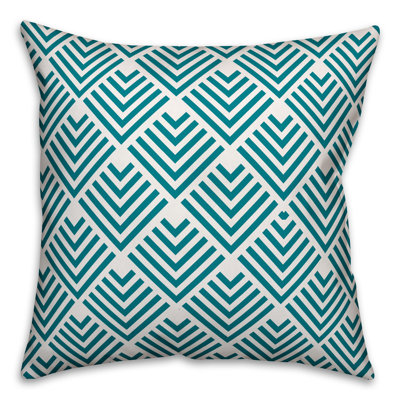 Coussin extérieur géométrique