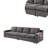 Upholstered 119'' Sofa