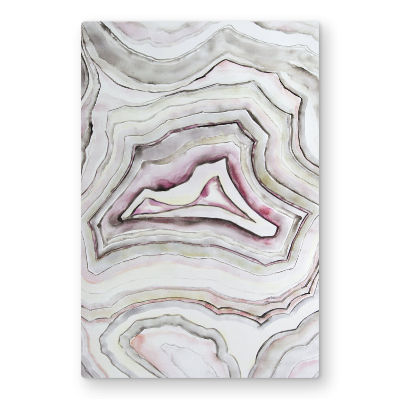 Geode - Minerals Office Metal Print for Unique Home Decor