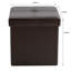 Besma Faux Leather Ottoman-88777625