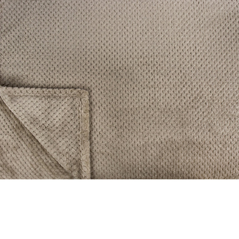  Couverture légère Premium, Taupe, 60 po x 80 po