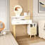 Clyda Dressing Table with Mirror