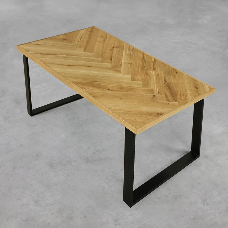 Donnelle Table Top, Natural Oil, 4 H x 80 W x 140 D cm