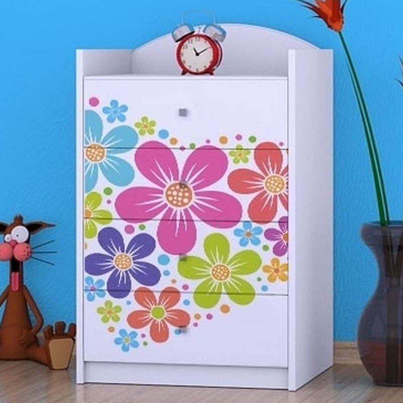 Noland Kids 4 - Drawer Chest, White