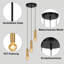 Aiyan 3 - Light Gold Cylinder Pendant
