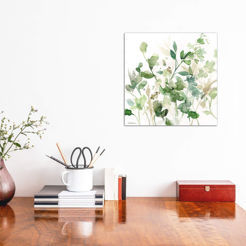 Sage Garden I by Carol Robinson - Wrapped Canvas Print, 30.48 cm H x 30.48 cm W