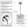 1 - Light Single Square Chandelier