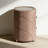 Pink Upholstered 2-drawer Nightstand