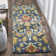 Floral Wool Hand Woven Area Rug