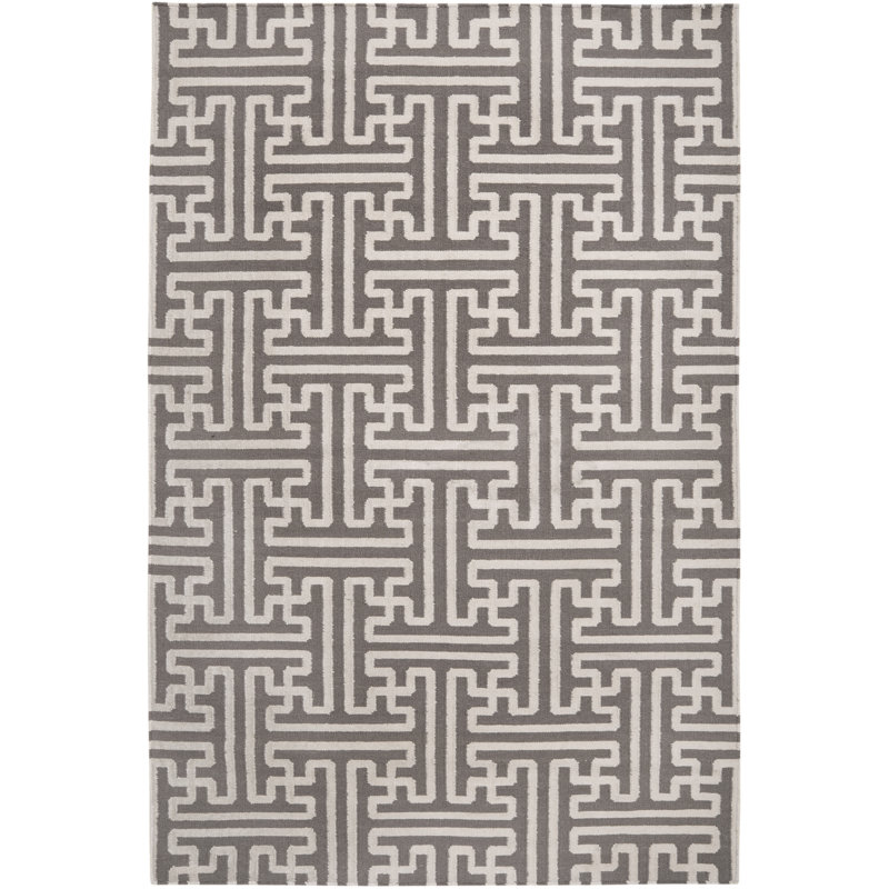Wool Geometric Indoor Rug