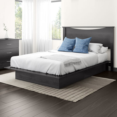 Step One Full/Queen Bed And Headboard Set Gray Oak -  South Shore, 15140