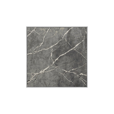 Tapis gris soyeux et moelleux