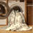 Machine Washable Pahola Vintage Vintage Look Rug in Beige – Beige Binding-1908461271