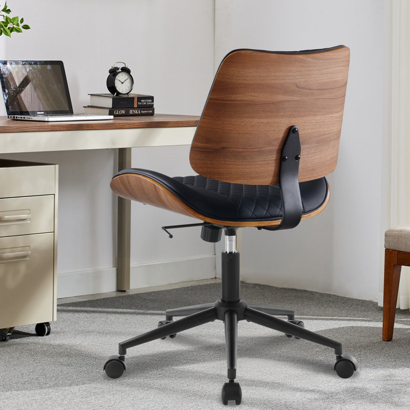 Chaise de travail ergonomique à hauteur ajustable , Noir, noir, noir, noir
