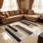 Beige Block area rugs for Living Room, Soft and Comfortable, Suitable for all seasons, easy to maintain, machine washable Indoor floor mat, Under Table Farmhouse suitable for Bedroom, Dining Room, Study, Patio, Balcony, Home Decor-1199480896