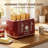 4 Slice Toaster, Extra Wide Slots, Longdeem Retro Stainless Steel Toasters, 6 Browning Options, Auto Shut Off & Frozen Function, Toast Fruit Bread, Bagel & Waffle-106437874