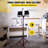 LED Work Light with Stand, 2PCS 10000 Lumen Dual-head LED Work Light