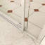 36 po X P 72 po Porte de douche semi-sans cadre H H à finition nickel brossé-120047404