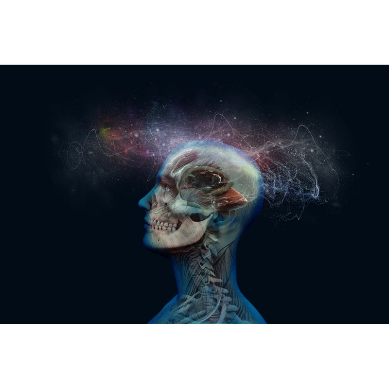Delmaro «Brain Vision» par Svisio, H 32 po x l 48 po
