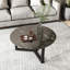 Plateau de table rond en verre trempé de 30 po-1218589360-1218589361