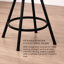 Tabouret de comptoir pivotant 26 po Sunnydale Lennix-1084589040