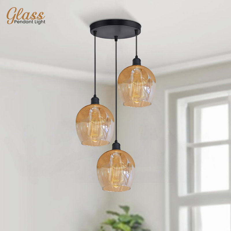 Darnette 1 - Light Gold Bell Pendant