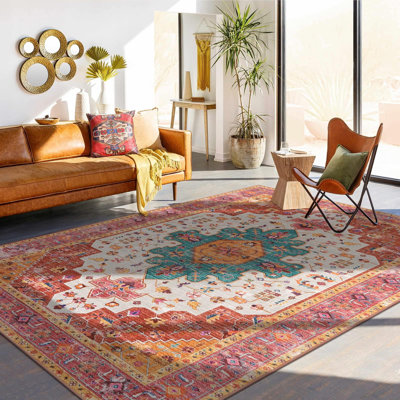 Floral Area Rug