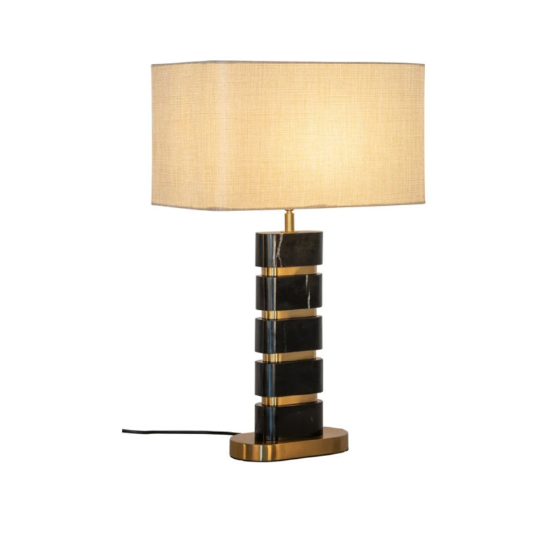 Table Lamp Table Lamp, Black/Gold
