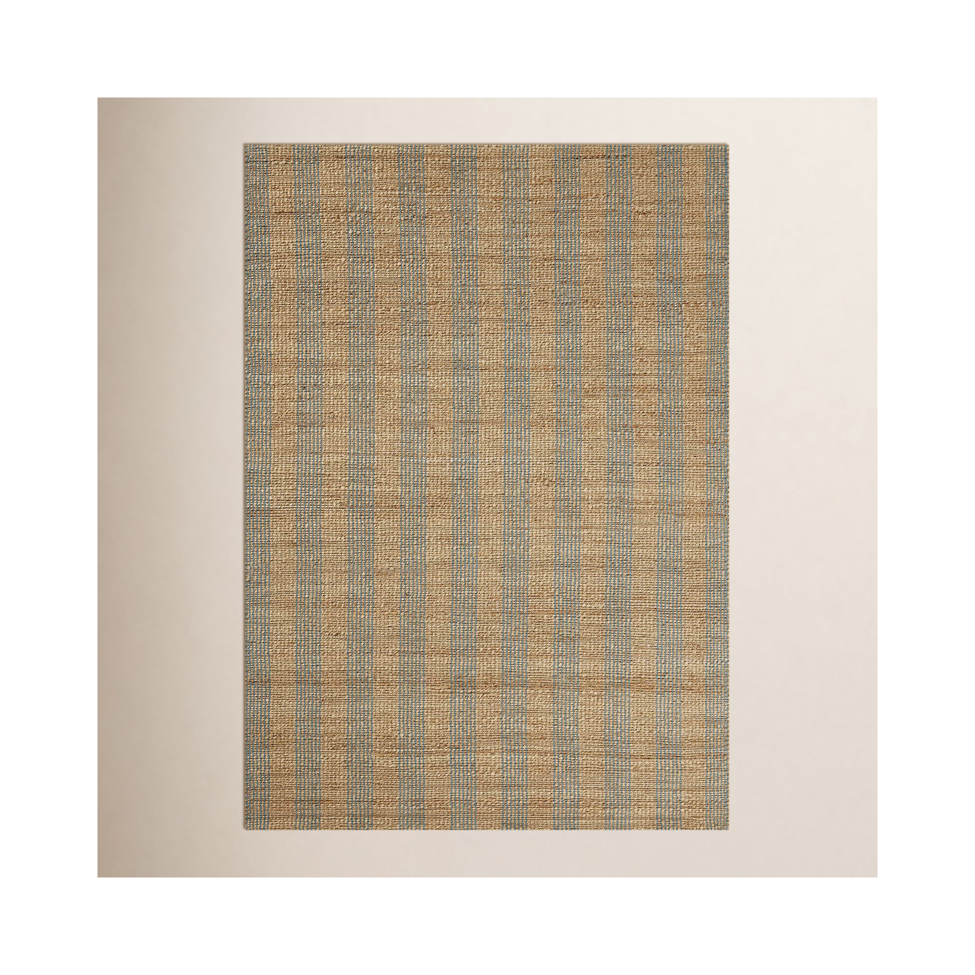 Judy Natural / Sky Area Rug, Rectangle 7'9" x 9'9"