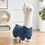 Fauteuil d'appoint en alpaga à housse-604422469