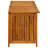 Union Rustic Emillie 150cm W 200L Water Resistant Acacia Solid Wood Deck Box in Brown