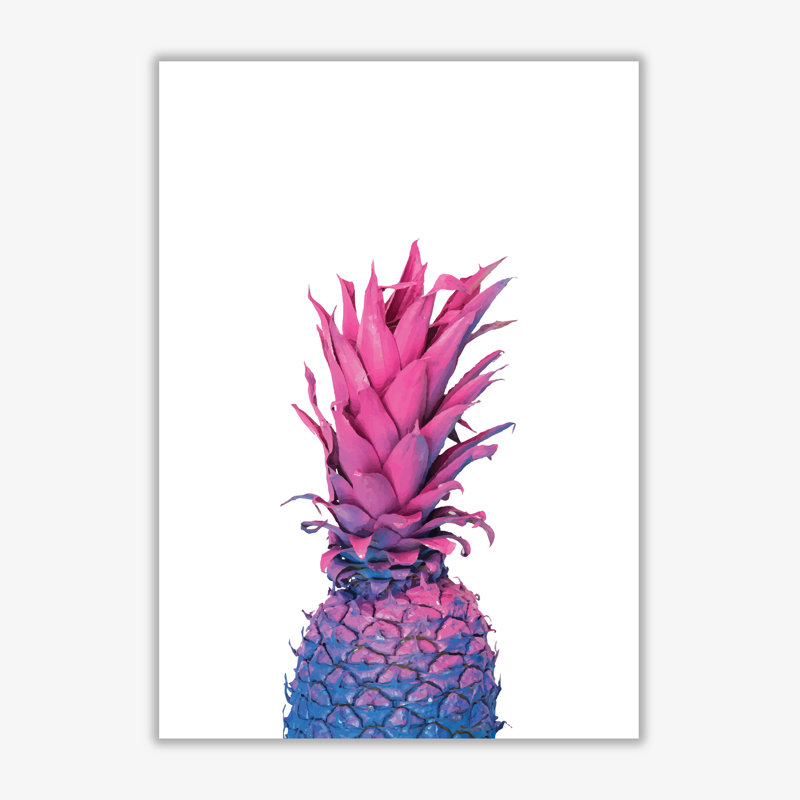 Pineapple - Print, No Frame, 85 cm H x 60 cm W x 1 cm D