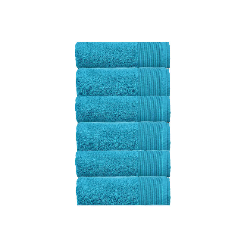 Hardaway 100% Cotton Washcloth Towel, Ice Blue