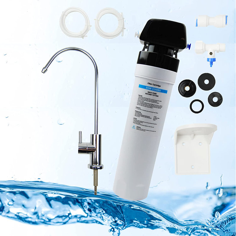 Système de filtration d'eau sous l'évier