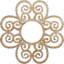 Cohen Wood Fretwork Pierced Ceiling Medallion-63411966-63411988