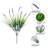 Artificial Plants Fake Flowers Monkey Grass For Outdoors...