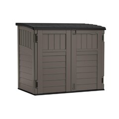 Suncast Outdoor 4 ft. 5 in. W x 2 ft. 9 in. D Resin Horizontal Storage Shed